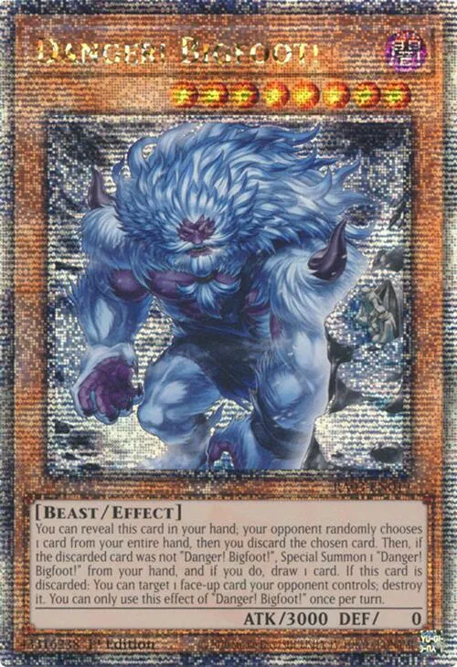 Danger! Bigfoot! - Alternate Art Quarter Century 