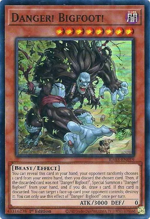 Danger! Bigfoot! - 1st Edition