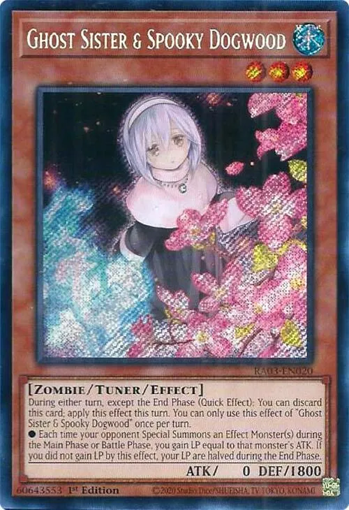 Ghost Sister & Spooky Dogwood - Alternate Art Secret Rare