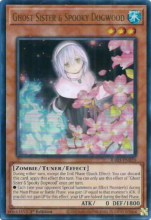 Ghost Sister & Spooky Dogwood - Alternate Art Ur
