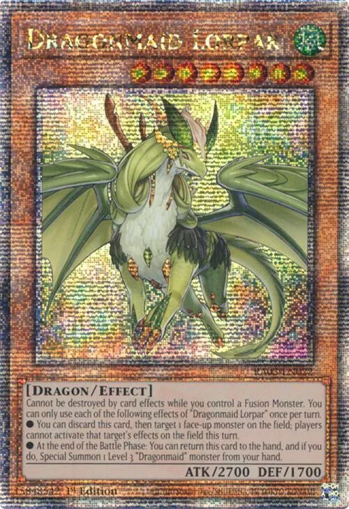 Dragonmaid Lorpar - Quarter Century Secret Rare