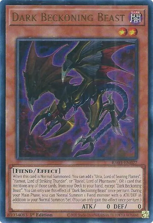 Dark Beckoning Beast - Ur