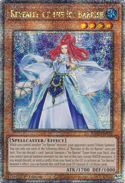 Revealer of the Ice Barrier - Quarter Century Secret Rare