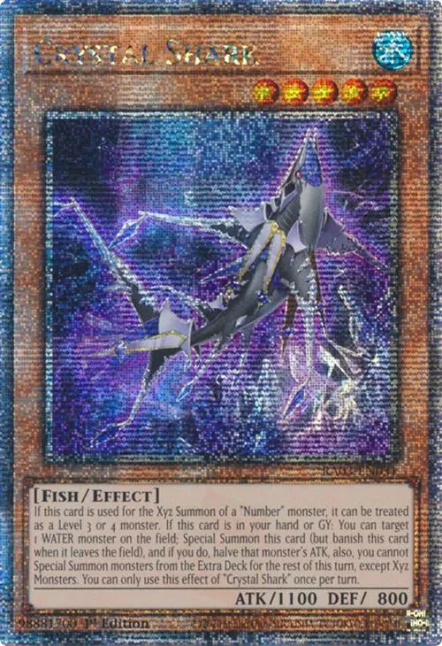 Crystal Shark - Quarter Century Secret Rare