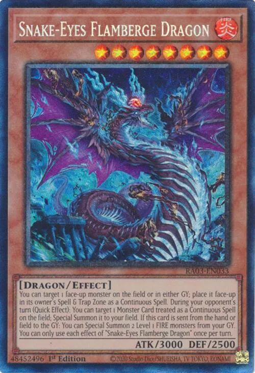 Snake-Eyes Flamberge Dragon - Pcr