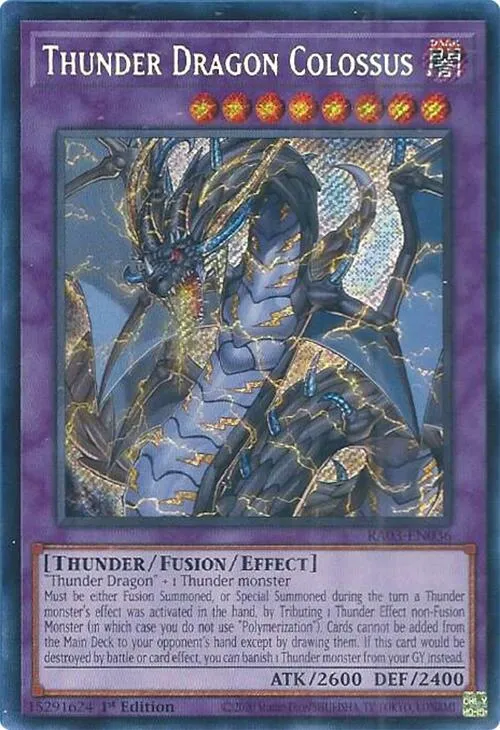 Thunder Dragon Colossus - Secret Rare