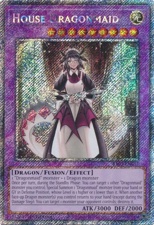 House Dragonmaid - Platinum Secret Rare