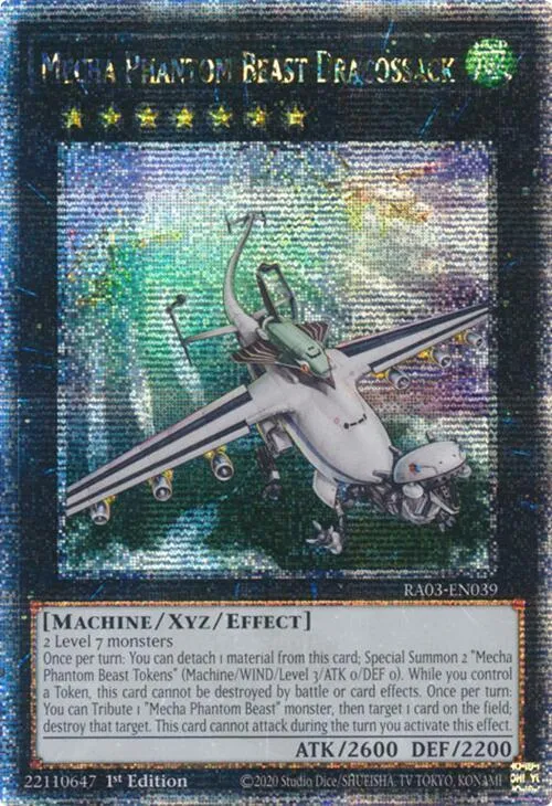 Mecha Phantom Beast Dracossack - Quarter Century Secret Rare