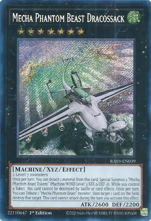 Mecha Phantom Beast Dracossack - Secret Rare
