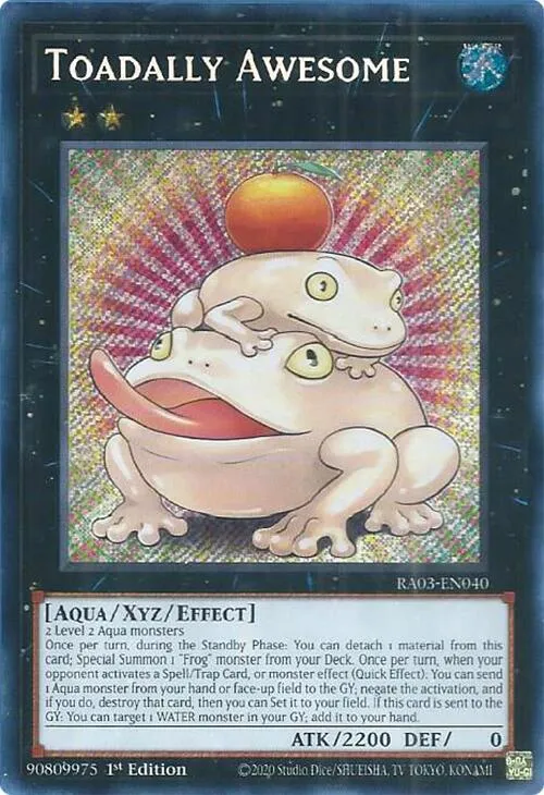 Toadally Awesome - Secret Rare