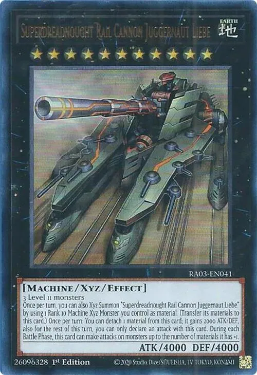 Superdreadnought Rail Cannon Juggernaut Liebe - Ur