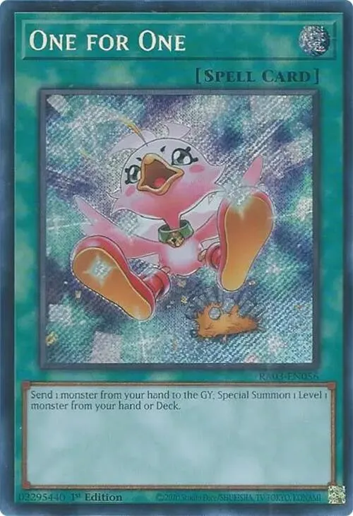 One for One - Alternate Art Secret Rare