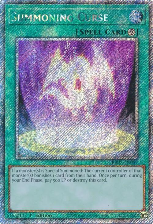 Summoning Curse - Platinum Secret Rare