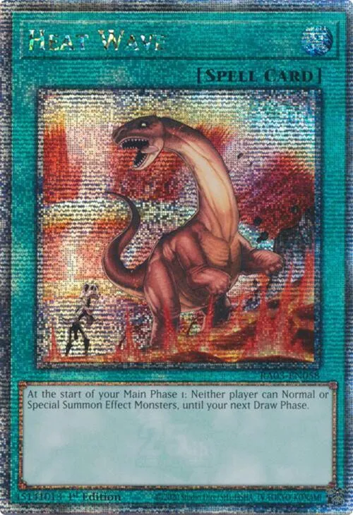 Heat Wave - Quarter Century Secret Rare