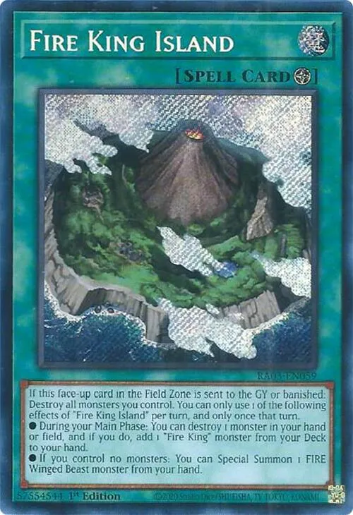 Fire King Island - Secret Rare
