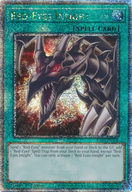 Red-Eyes Insight - Quarter Century Secret Rare