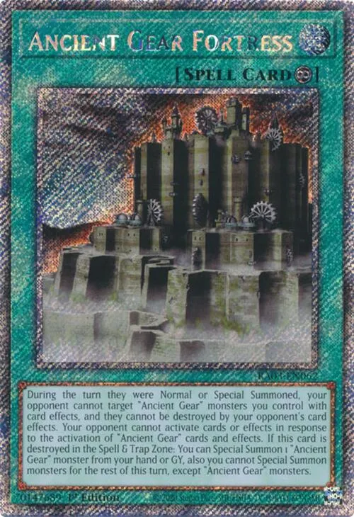 Ancient Gear Fortress - Platinum Secret Rare