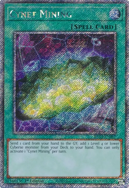 Cynet Mining - Platinum Secret Rare