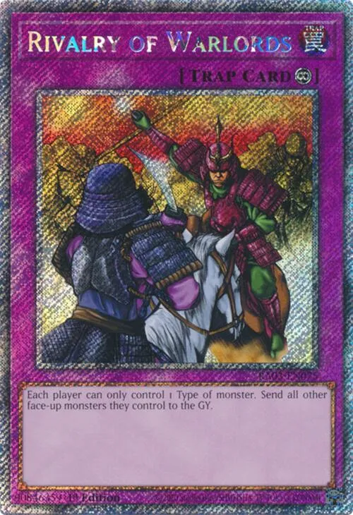 Rivalry of Warlords - Platinum Secret Rare