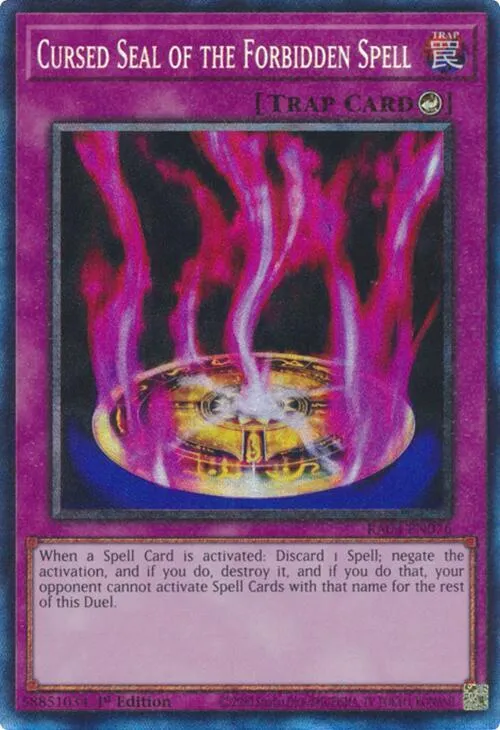 Cursed Seal of the Forbidden Spell - Pcr
