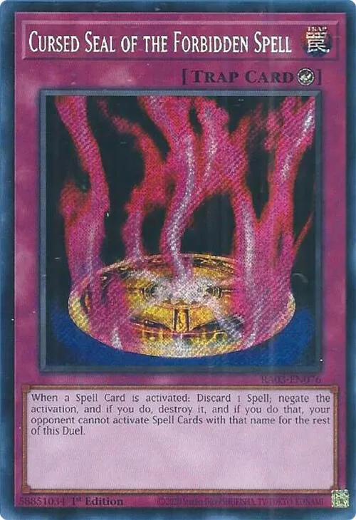 Cursed Seal of the Forbidden Spell - Secret Rare