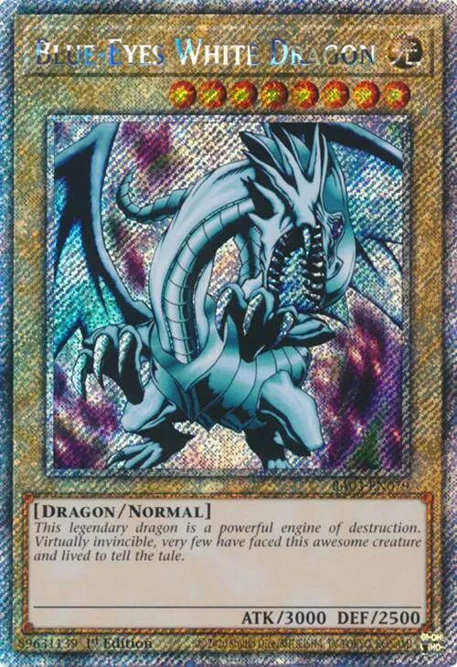 Blue-Eyes White Dragon - Platinum Secret Rare