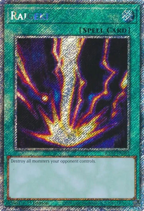 Raigeki - Platinum Secret Rare