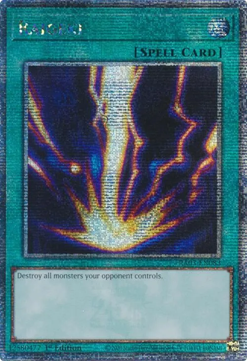 Raigeki - Quarter Century Secret Rare