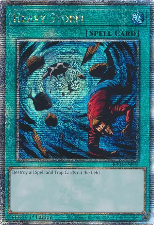 Heavy Storm - Quarter Century Secret Rare