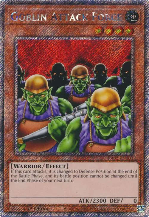 Goblin Attack Force - Platinum Secret Rare