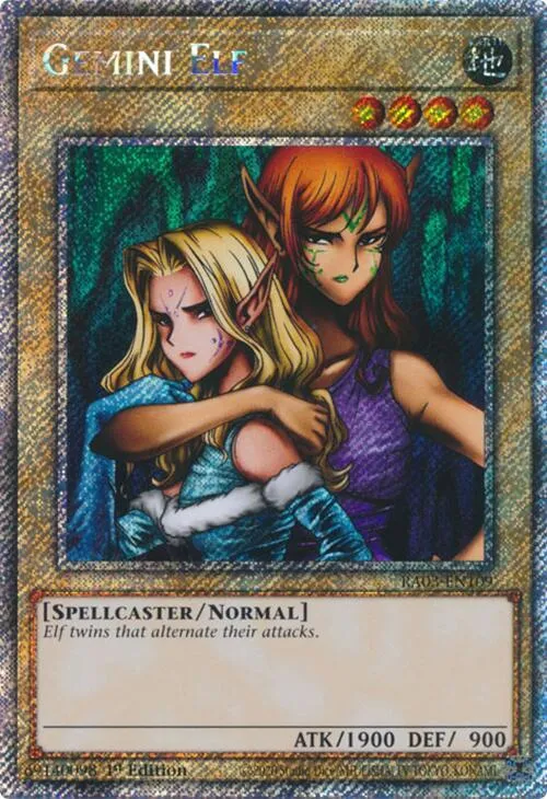 Gemini Elf - Platinum Secret Rare
