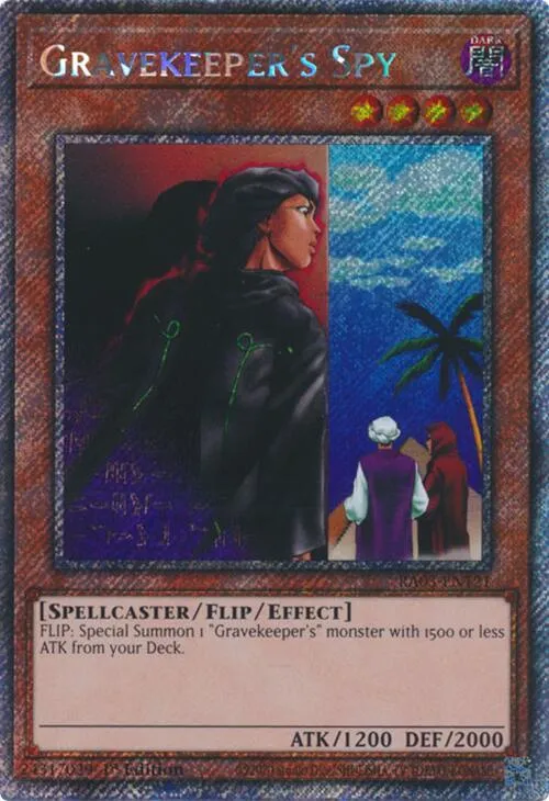 Gravekeeper's Spy - Platinum Secret Rare