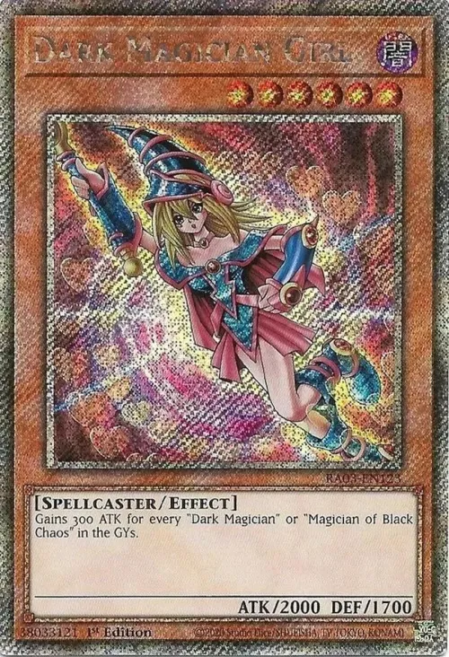 Dark Magician Girl - Platinum Secret Rare C
