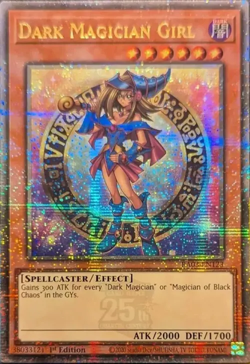 Dark Magician Girl - Quarter Century Secret Rare B