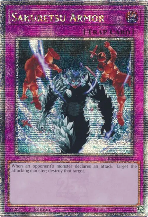 Sakuretsu Armor - Quarter Century Secret Rare