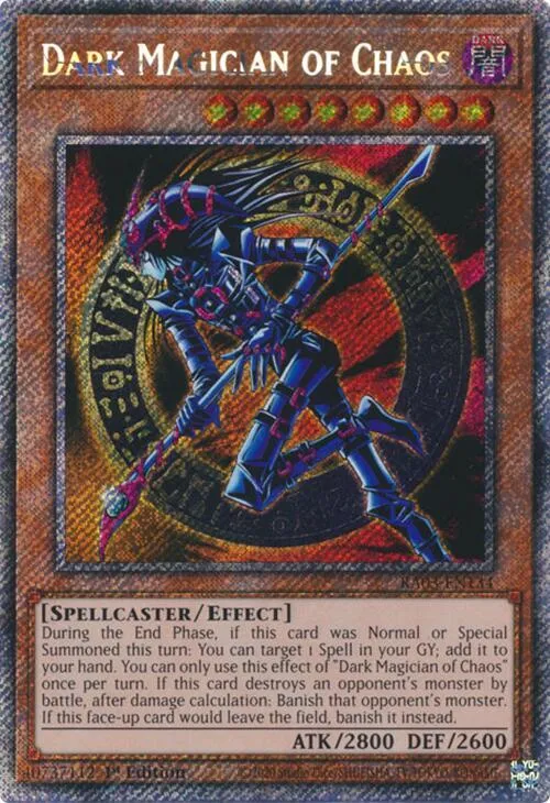 Dark Magician of Chaos - Platinum Secret Rare
