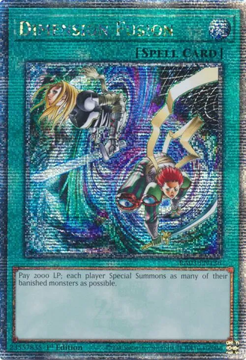 Dimension Fusion - Quarter Century Secret Rare