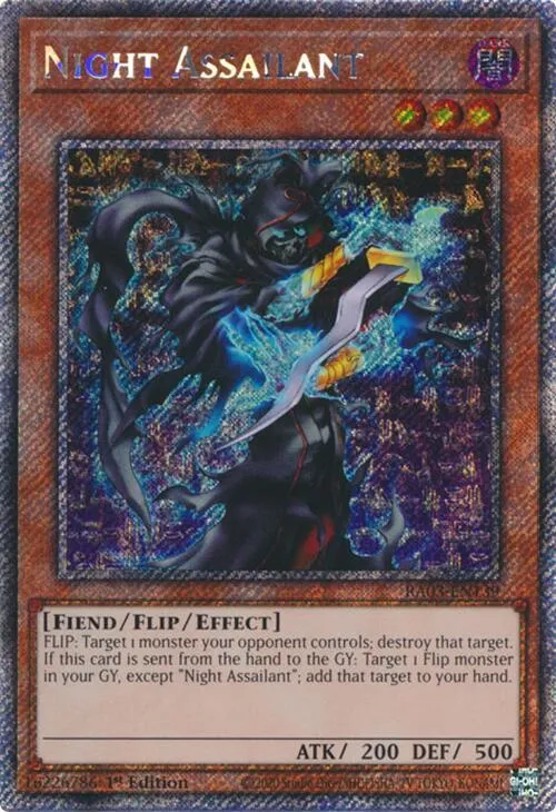 Night Assailant - Platinum Secret Rare