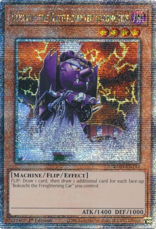 Dekoichi the Battlechanted Locomotive - Quarter Century Secret Rare