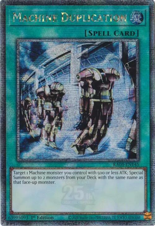 Machine Duplication - Quarter Century Secret Rare