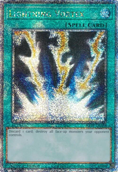 Lightning Vortex - Quarter Century Secret Rare