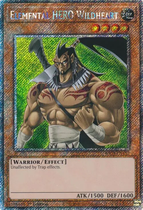 Elemental HERO Wildheart - Platinum Secret Rare