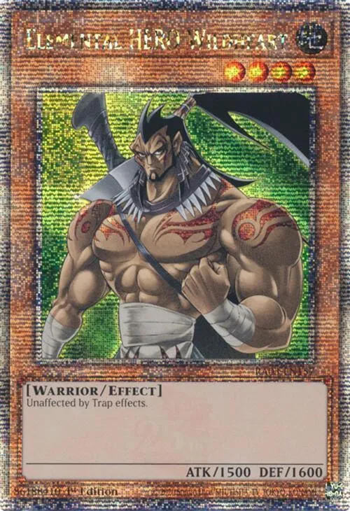 Elemental HERO Wildheart - Quarter Century Secret Rare