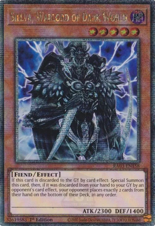 Sillva, Warlord of Dark World - Quarter Century Secret Rare
