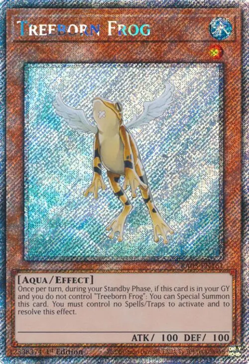 Treeborn Frog - Platinum Secret Rare