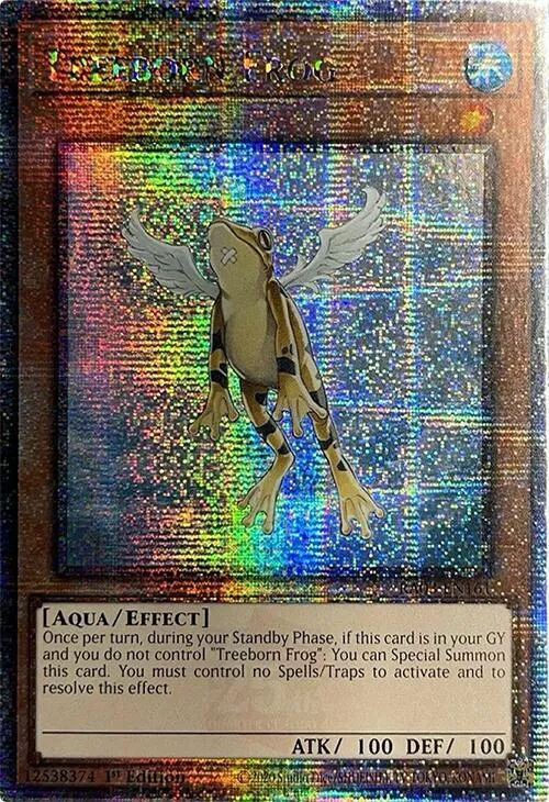 Treeborn Frog - Quarter Century Secret Rare