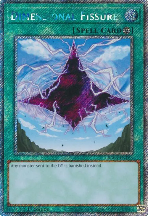 Dimensional Fissure - Platinum Secret Rare