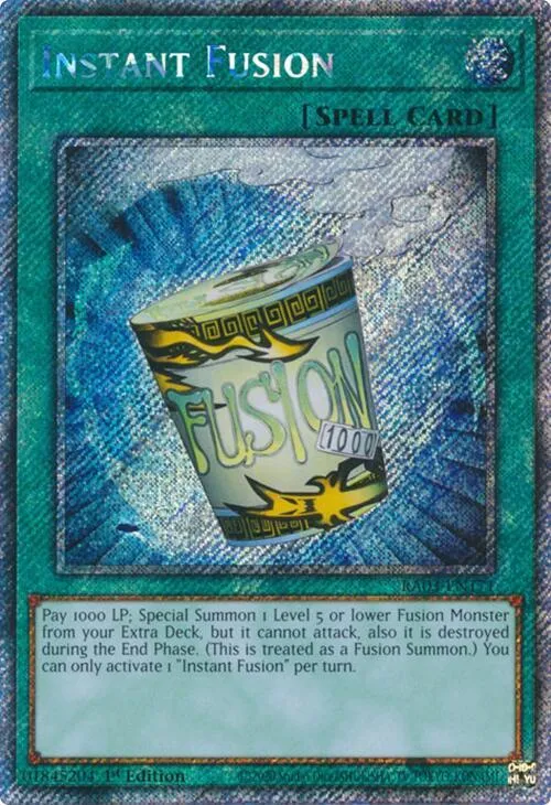 Instant Fusion - Platinum Secret Rare
