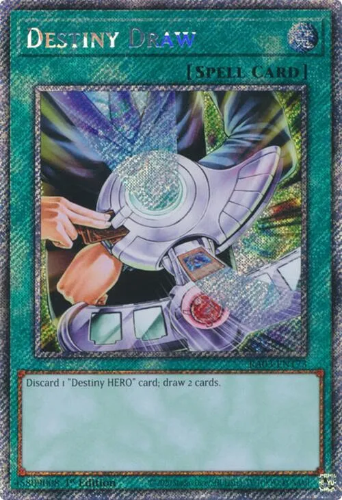 Destiny Draw - Platinum Secret Rare