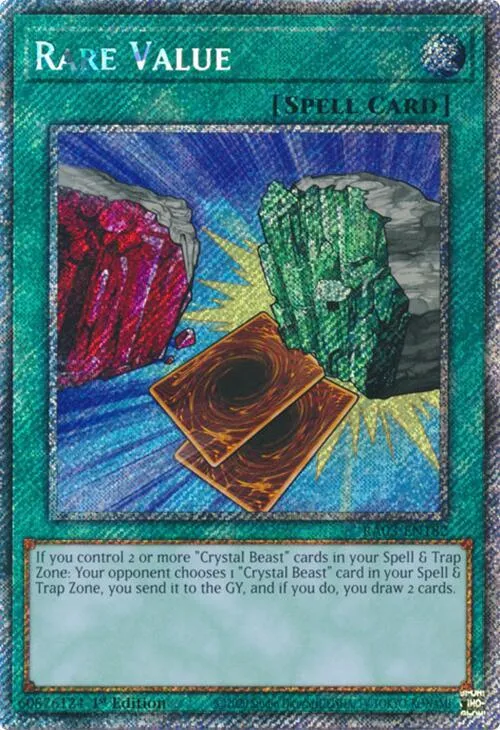 Rare Value - Platinum Secret Rare